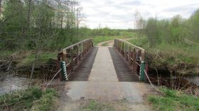 Житель Череповецкого района срезал перила с моста в деревне Мишино и сдал в металлолом