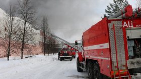 Пожар на подшипниковом заводе в Вологде возник из-за искры от сварки