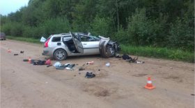 Пассажир иномарки погиб в ДТП в Сямженском районе