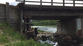 В Бабаевском районе к июню отремонтируют мост через реку Ножема в Пяжелке