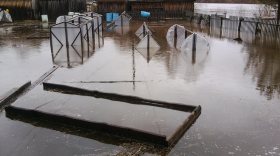 Жители подтопленных домов в Никольске отказываются от эвакуации