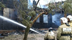 Предварительная причина пожара на Пригородной в Вологде - поджог