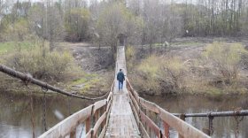 Игорь Даценко: пешеходный мост в Никольске приведут в порядок в течение лета