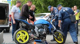 В Череповце столкнулись "Тойота" и дорогой мотоцикл