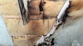 В Череповце балкон квартиры загорелся из-за окурка, выброшенного соседями