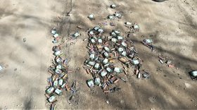 Россыпи использованных батареек обнаружили эковолонтёры в дачном посёлке в Доронино