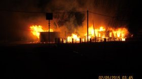 В Кич-Городке сгорели два многоквартирных дома и магазин