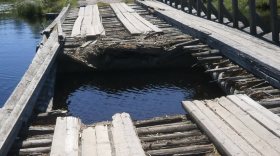 В Вытегорском районе по требованию прокуратуры построили новый мост к деревням Рюмино и Якшино