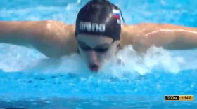Анастасия Маркова завоевала серебряную медаль чемпионата России по плаванию