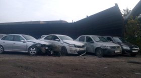 В Череповце по вине пьяного водителя были повреждены восемь автомобилей