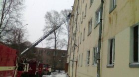 В Вологде на пожаре спасли троих детей