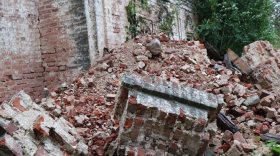 В Сокольском районе рухнул храм, построенный в начале 19 века