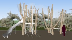 В Вологде изготавливают конструкции для новой детской площадки в Осановской роще