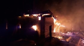 В Череповце сгорел дачный дом за 25 млн рублей