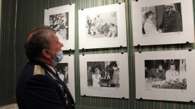 Выставку фотографий, посвящённую Юрию Гагарину, открыли в Вологде