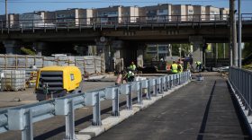 Ремонт моста через Шограш в Вологде будет завершен в начале июня