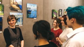 Выставка начинающей художницы Нюры Мур открылась в Вологде
