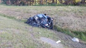 В Шекснинском районе «Шевроле Круз» столкнулся с бензовозом: погиб водитель легковушки