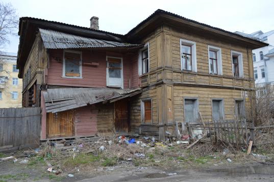 Деревянный дом XIX века на улице Гоголя в Вологде признали выявленным памятником архитектуры