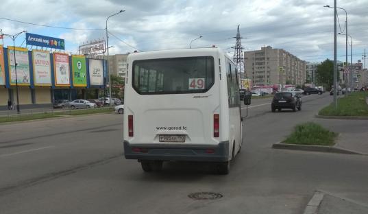 На новые маршруты в Вологде опять пустили автобусы, недоступные для маломобильных пассажиров