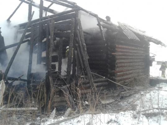 В Нюксенском района на пожаре погибли муж с женой