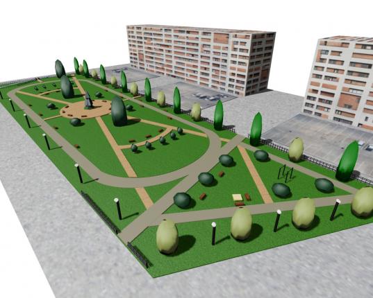В Вологде утвердили проекты сквера и двух детских площадок
