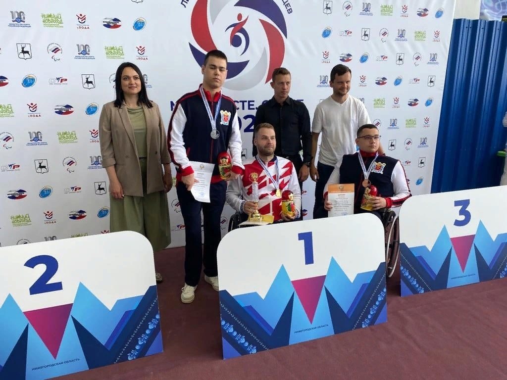 Вологодские паралимпийцы завоевали три медали на всероссийских летних играх "Мы вместе. Спорт"