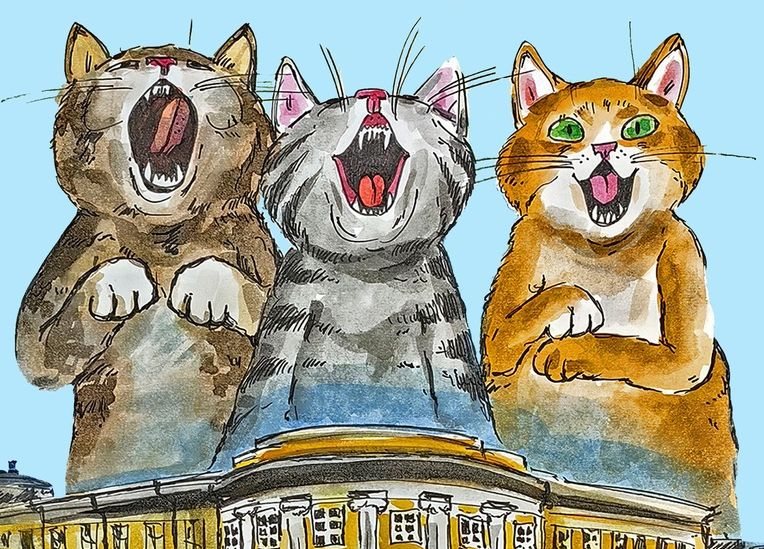 Выставка картин с котиками пройдет в Вологде