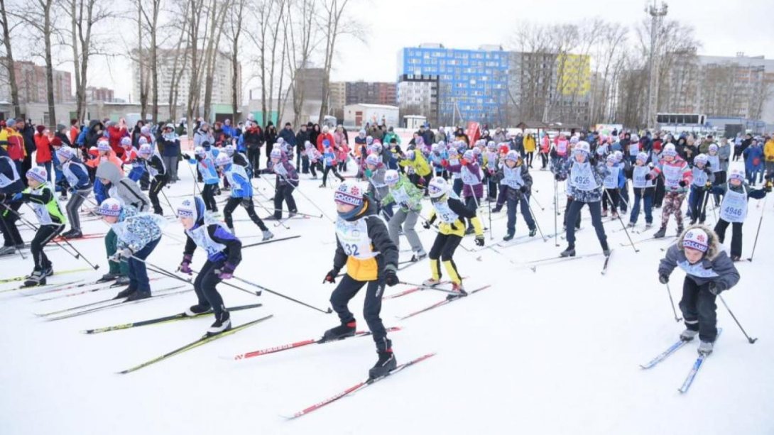На лыжную гонку «Лыжня России» в Вологде зарегистрировались более 400 человек