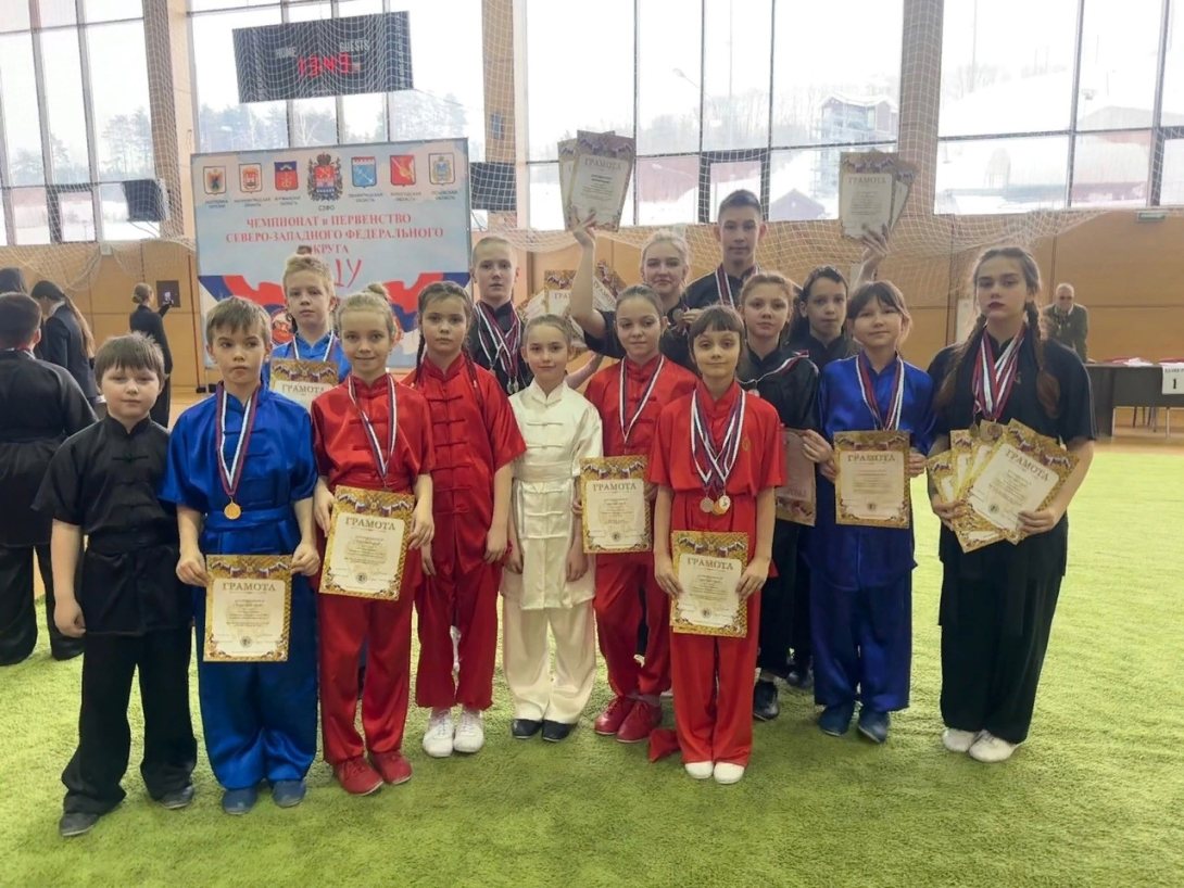 Череповчане завоевали 145 медалей на Чемпионате СЗФО по ушу