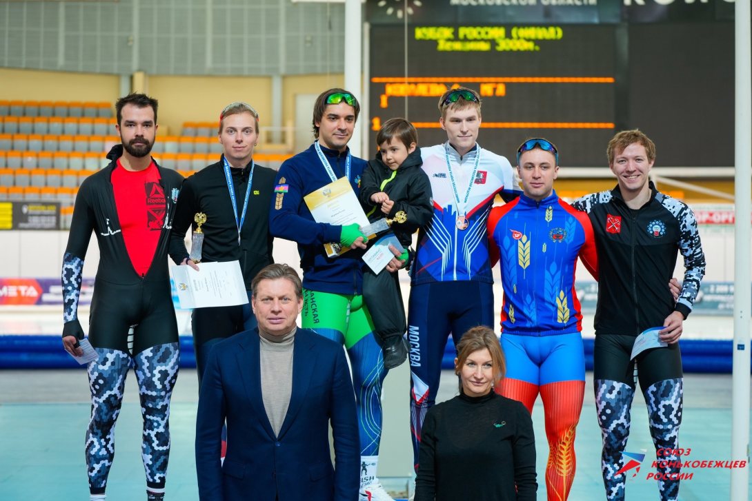 Череповчанин вошел в ТОП-6 Кубка России по конькобежному спорту