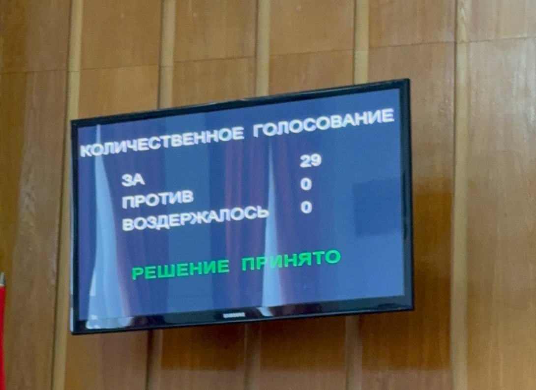 Депутаты Вологодской гордумы единогласно отправили в отставку Сергея Воропанова