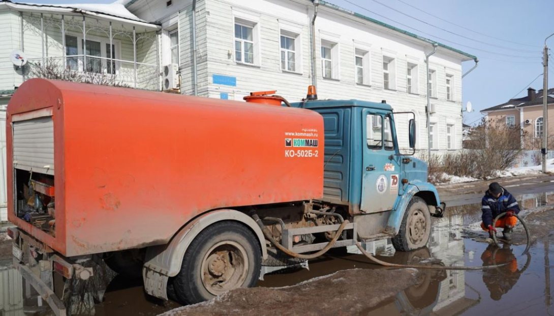 Мониторинг состояния ливневки в Вологде проводится в ежедневном режиме