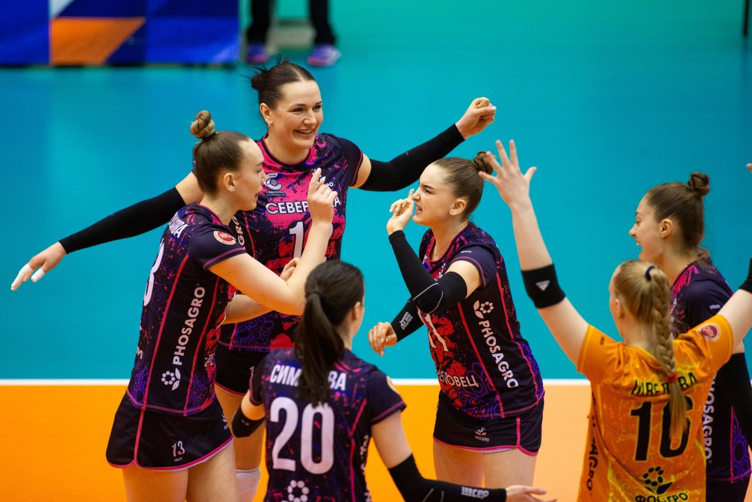 «Северянка» одержала четыре из четырех побед этапа чемпионата России по волейболу