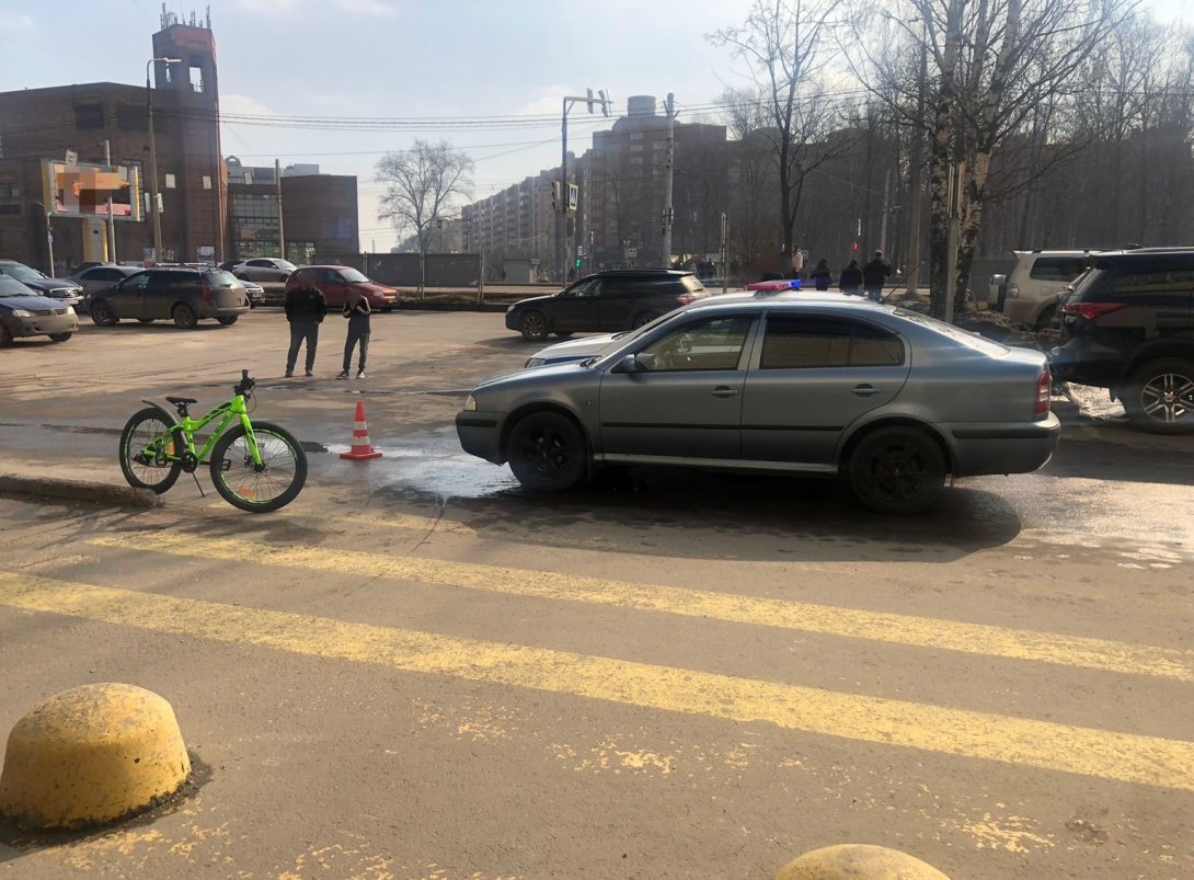 10-летнего велосипедиста сбила иномарка в Череповце