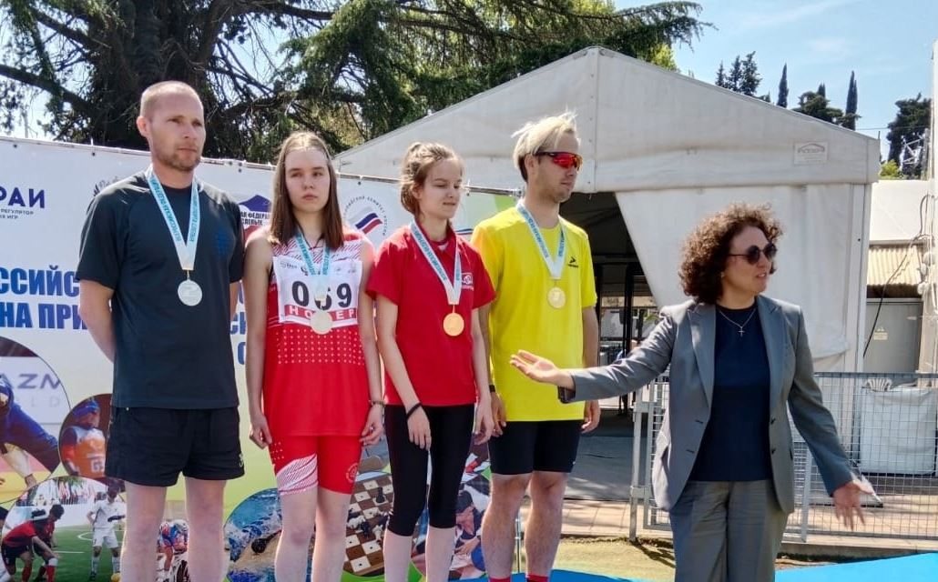Вологжанка завоевала две медали всероссийских соревнований по легкой атлетике для слепых