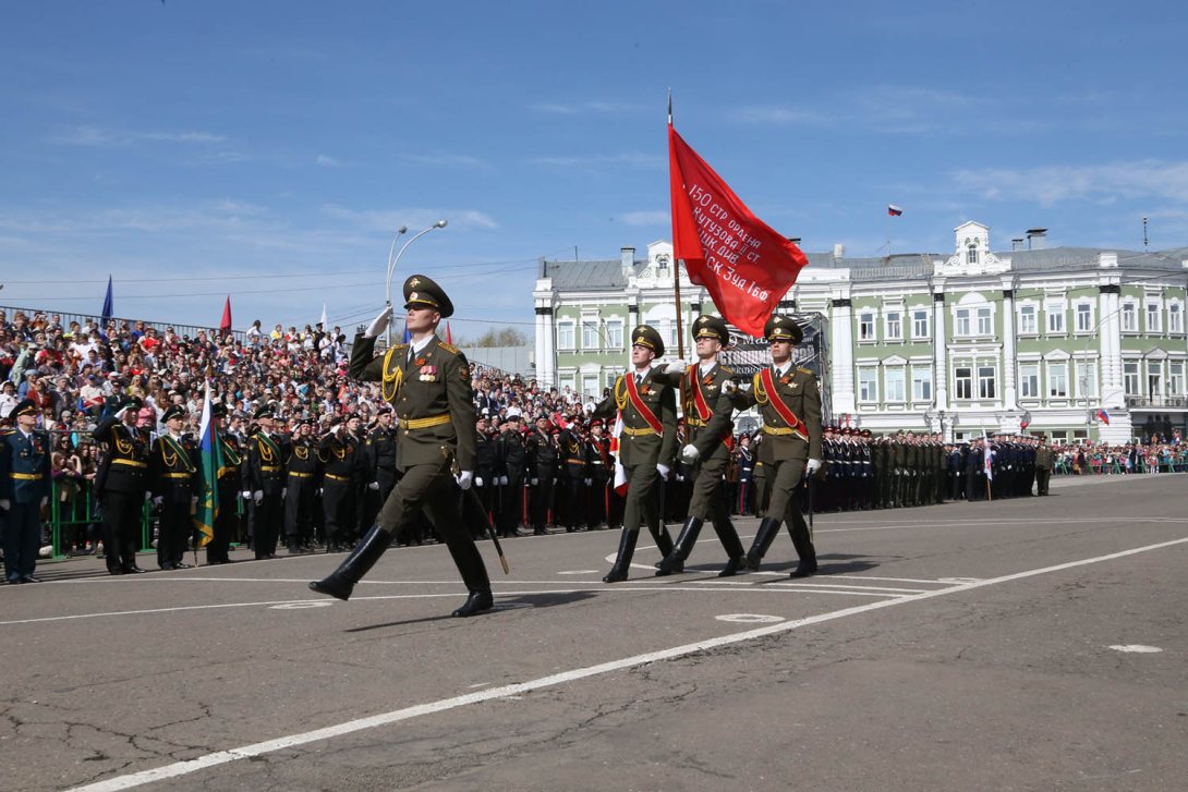 С торжественного марша начнется празднование Дня Победы в Вологде