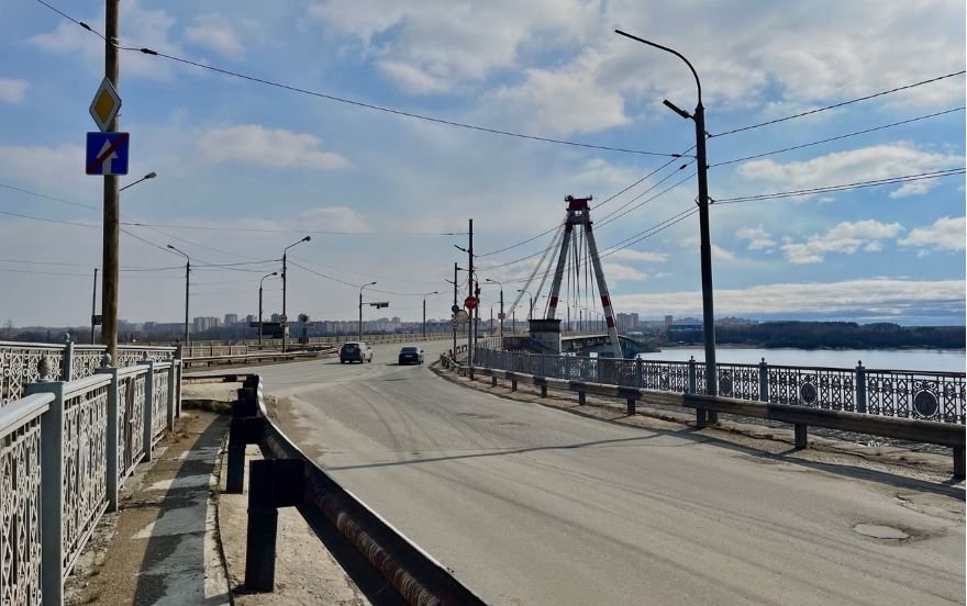 Октябрьский мост в Череповце не будут перекрывать во время первого этапа ремонта