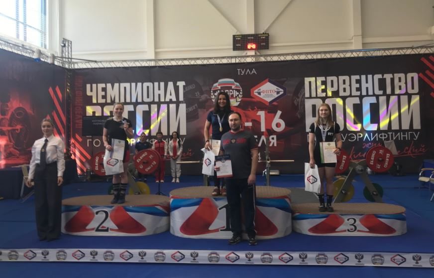 Три бронзы завоевали вологжанки на чемпионате России по поуэрлифтингу