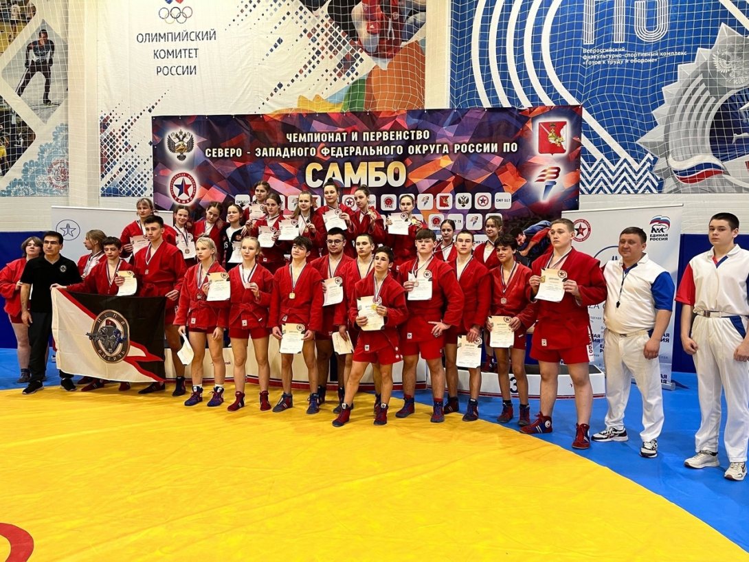 Вологодские самбисты завоевали 15 медалей первенства округа