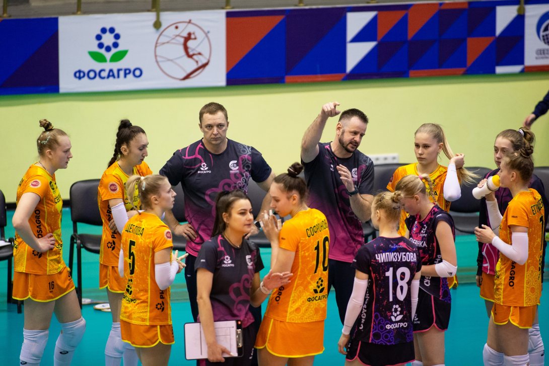 Череповецкие волейболистки одержали вторую победу в первом туре финала высшей лиги «Б»