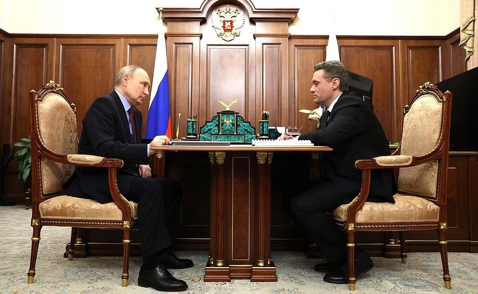 Георгий Филимонов рассказал Владимиру Путину про губернаторские программы