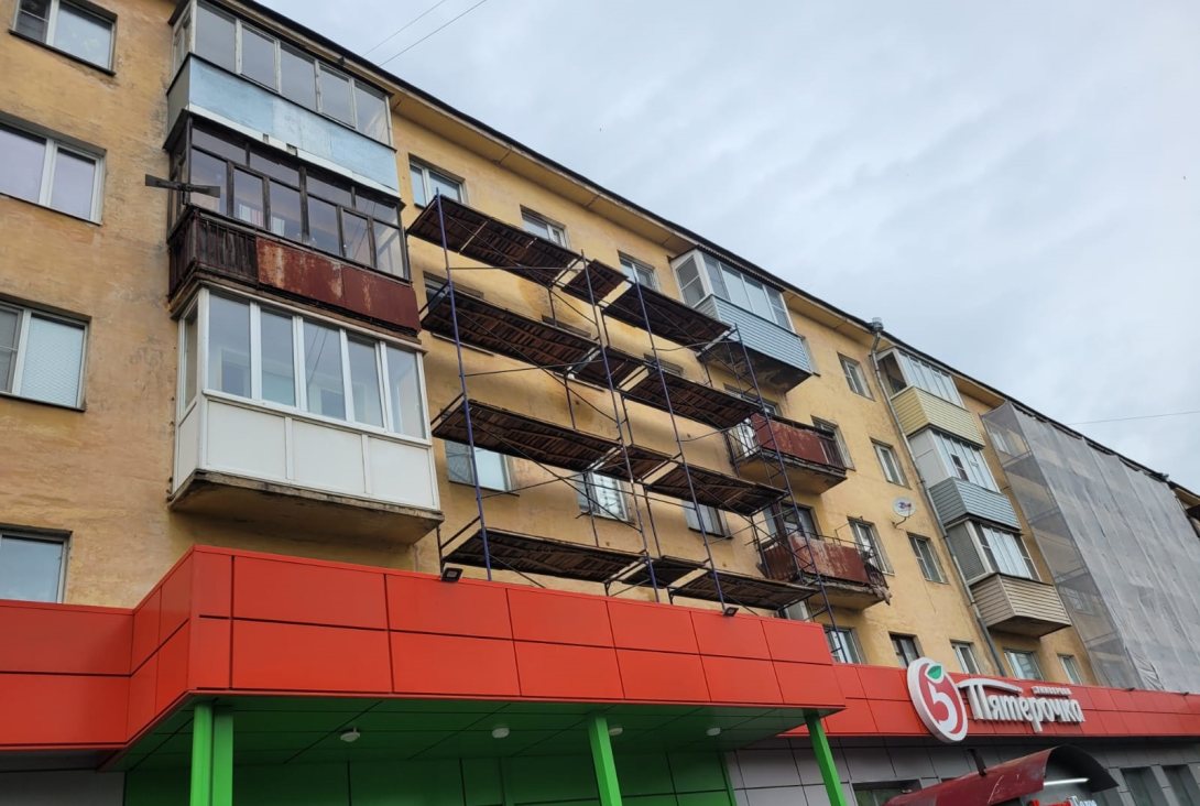 Фасады восьми домов обновят в Вологде