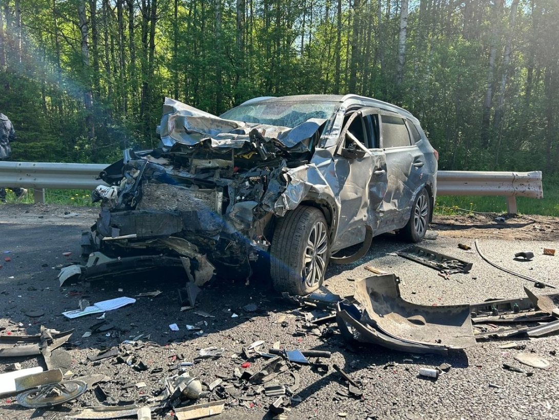Под Грязовцем столкнулись пять машин, погиб водитель