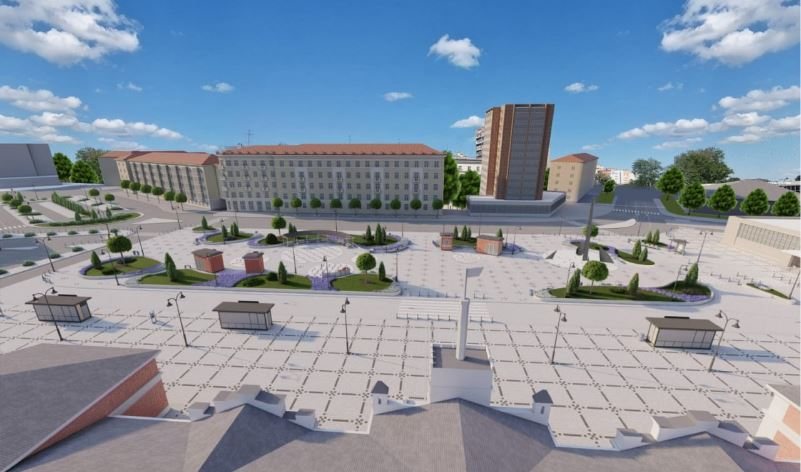 Андрей Накрошаев показал окончательный проект площади Бабушкина