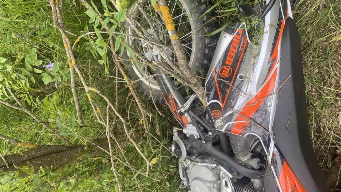 Под Череповцом в аварию попал 12-летний мотоциклист