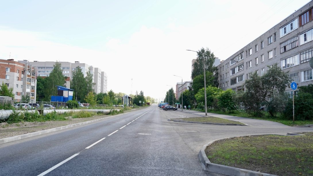 В Вологде завершается ремонт улицы Воркутинской