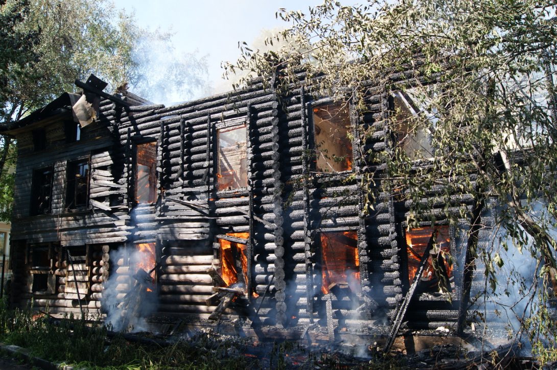 Пожар в Доме со штурвалами в Вологде: найдено три очага возгорания |  newsvo.ru