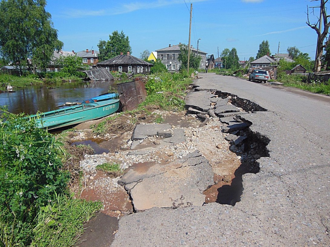 Затопление в Вытегре: фото и видео | newsvo.ru