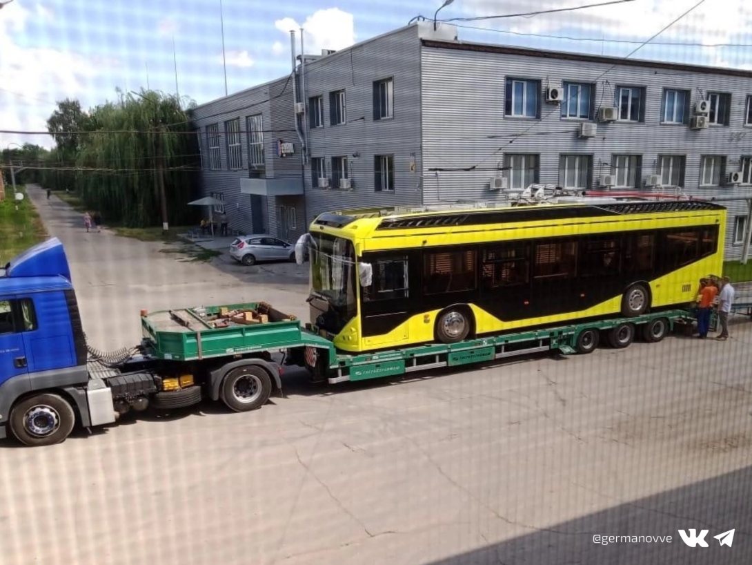 В Череповце электробус 